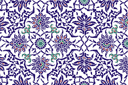 Pochoirs avec motifs répétitifs - Tuile d'Iznik