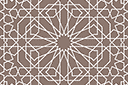 Pochoirs avec motifs arabes - Alhambra 04a