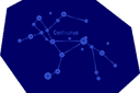 Pochoirs sur l'espace et les étoiles - Constellation du Centaure
