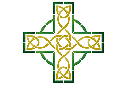 Pochoirs avec motifs celtiques - Croix magique