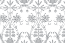 Muursjablonen met herhalende patronen - Lelies classic 77g