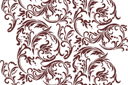 Muursjablonen met herhalende patronen - Klassiek behang 14
