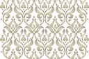 Muursjablonen met herhalende patronen - Arabesk behang 126