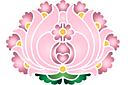 Pochoirs de style oriental - Fleur chinoise 3