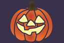 Pochoirs avec motifs d'Halloween - Halloween citrouille 2