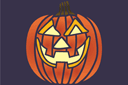 Pochoirs avec motifs d'Halloween - Halloween citrouille 4