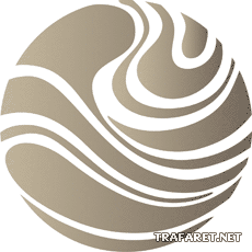 Abstracte bal - sjabloon voor decoratie