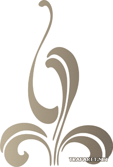 Abstract gras (Stencils met abstracte motieven)
