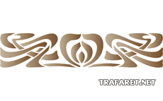Abstract patroon 18 - sjabloon voor decoratie