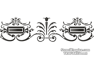 Brits plafond 07.5 - sjabloon voor decoratie