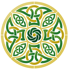 Wales kruis - sjabloon voor decoratie