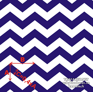 Chevron 01 - sjabloon voor decoratie