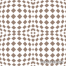 Optische illusie 4 (Muursjablonen met herhalende patronen)
