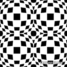 Optische illusie 1 - sjabloon voor decoratie