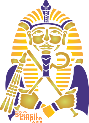 Ramses II - sjabloon voor decoratie