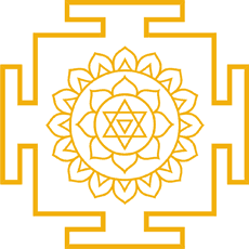 Bhuvaneswari yantra - pochoir pour la décoration