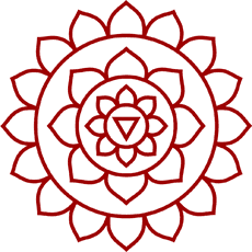 lotus indien - pochoir pour la décoration