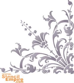 Hoekklassiek 032 (Stencils met klassieke motieven)