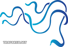 Abstracte golven - sjabloon voor decoratie