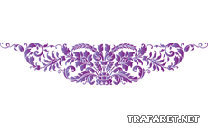 Ornament 10 - sjabloon voor decoratie