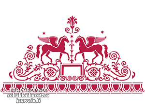 Plafondrand 32 (Stencils van renaissancestijl)
