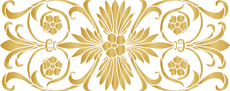 Bloem patroon - sjabloon voor decoratie