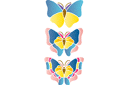 Grote vlinders 3 - stencils met vlinders en libellen