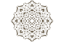 Medaillon 53 - arabische sjablonen