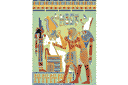 Groot paneel 2 - egyptische sjablonen