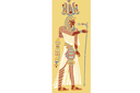 Farao Seti - egyptische sjablonen