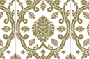 Engelse distel - muursjablonen met herhalende patronen