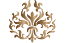 Motief acanthus - stencils met verschillende patronen