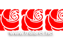 Roses Art Nouveau 01 - pochoirs pour bordures classiques
