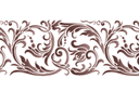 Bordure classique 14 - pochoirs à motifs classiques