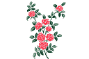 Centifolia - stencils met tuin- en wilde rozen