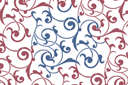 Kant behang 1 - muursjablonen met herhalende patronen