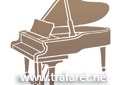 Piano - pochoirs avec notes et musicaux