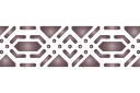 Bordure géométrique - pochoirs pour bordures avec motifs abstraits
