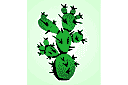 Cactusvijg - latijns-amerikaanse sjablonen