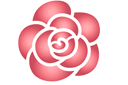 Kleine roos 66 - stencils met tuin- en wilde rozen