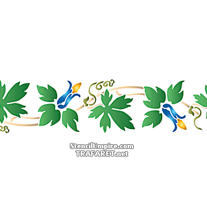 Gestileerde bloemen 4 - sjabloon voor decoratie