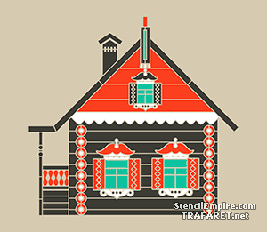 Dit is Rusland 004 - sjabloon voor decoratie